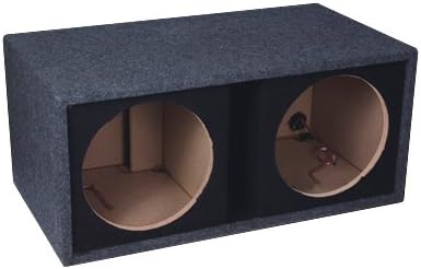 10" Dual Ported / Vented Flat Pack Bass Subwoofer Enclosure / Box - FPSP210.1