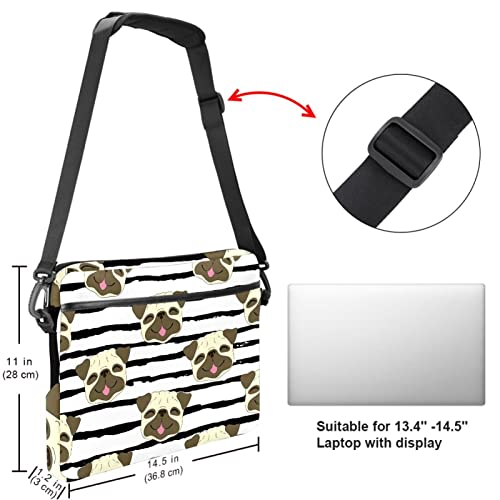 Funda protectora portátil 13.3 con acabado resistente e impresión textil premium 5
