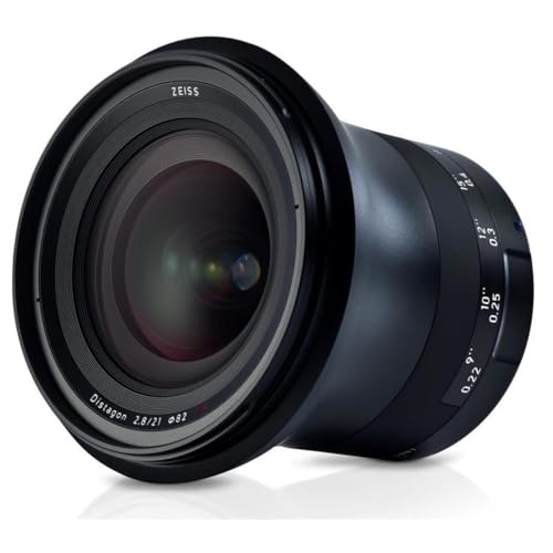 Image of ZEISS Milvus ZE 2.8 /21 Super Wide-Angle Camera Lens for Canon EF-Mount SLR /DSLR Cameras, Black