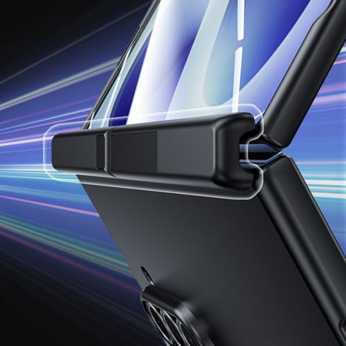 Carcasa Samsung Galaxy Z Fold 8 Ultra delgada antichoque con protector de pantalla 4