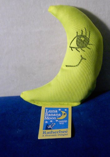 Ratherbee Luna Banana Moon Catnip Toy