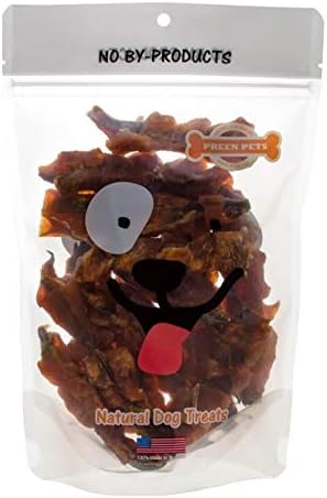 Preen Pets Wild Alaskan Salmon Twists Fish Dog Treats Soft – 100% USA Salmon & Chicken (8OZ)