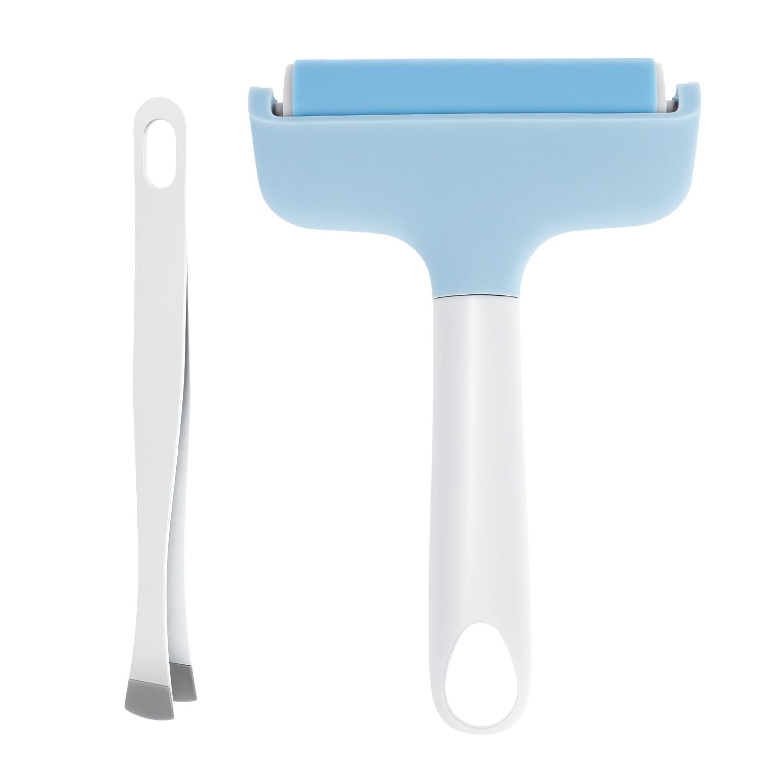 QWORKยฎ Brayer Roller Applicator and Remover Set, Compatible with Cricut/Silhouette/Brother and Printmaking