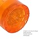 10 Stück Krückenspitze, 19 Mm Gummi-Krückenspitze, Universelle Gehstockspitze, Strapazierfähige Gehstock-Ersatzspitze (Orange)