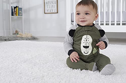 Image of Gerber Baby Boys' 2-Pack Sleep 'N Play Pajamas