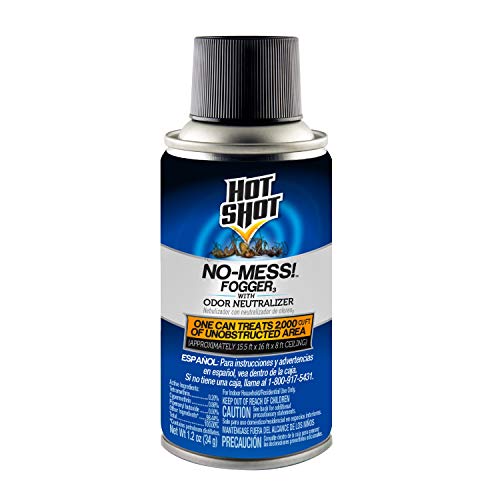 image for Hot Shot No-Mess! Fogger With Odor Neutralizer, Kills Hidden Bugs, No 