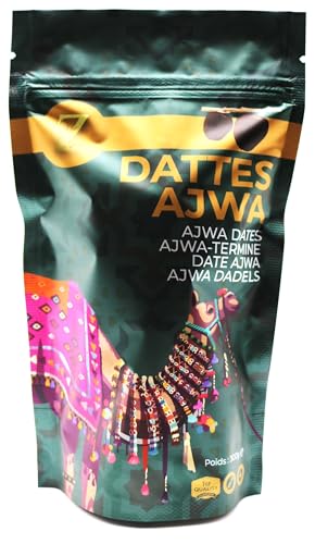 AJWA 500G DATUM | Premium fräcka datum från Saudiarabien 100 % naturlig av finaste kvalitet, en stor variation av läckra smaker.
