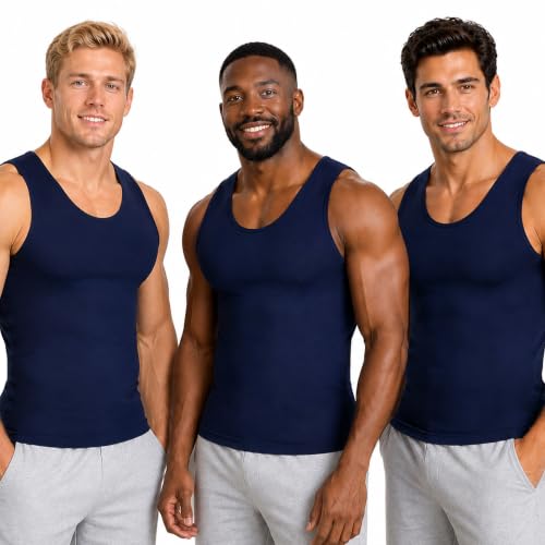 Image of Insta Slim - Made in USA 3 Pack Compression Muscle Tank Body Shapers for