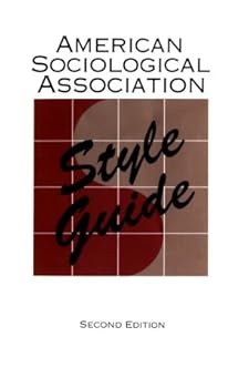 Paperback Asa Style Guide Book