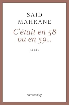 Paperback C'était en 58 ou 59... [French] Book