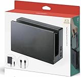 Docking Station Set for Nintendo Switch, Charging Dock with USB Ports, Power AC Adapter for Nintendo Switch...