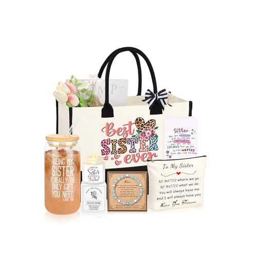 JSENGIFT Sister Birthday Gifts, Mothers Day Birthday Gifts for Sister,...