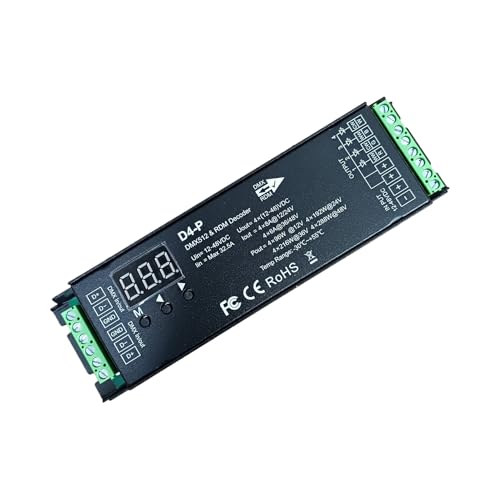 Décodeur D4 P 4 canaux tension constante contrôleur LED variateur dmx