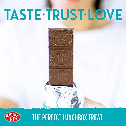 Enjoy Life Chocolate Bars, Soy Free, Nut Free, Gluten Free, Dairy Free, Non Gmo, Vegan, Ricemilk, 2 Boxes Of 12 Bars (24 Total Bars) #TOP3