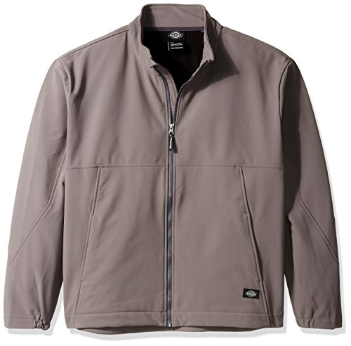 Dickies Men's Performance Flex Softshell Jacket Big, Gravel Gray, 3X
