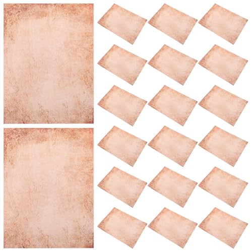 Papier parchemin vintage double face pour vos lettres et albums anciens