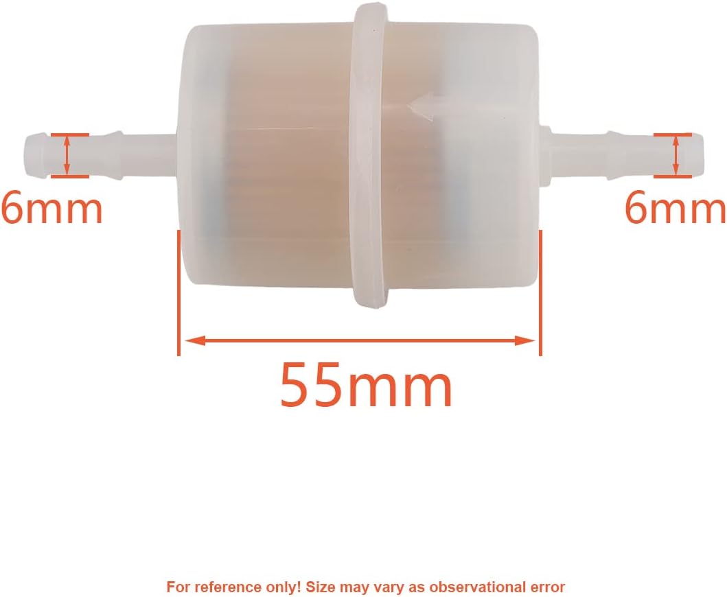 HIPA (Pack of 2) 24 050 13-S Fuel Filter 15 Micron for Kohler CH20S - CH25S, CH670S CH730S - CH750S LH640S LH685S LH690S LH750S LH755S, SV720S to SV740S