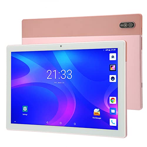 Tablet PC de 10,0 Pulgadas, 8GB/256GB, Compatible con Ranura para Tarjeta SIM Dual, Cámara de 8MP 13MP, Tableta de Llamadas IPS HD Touchsreen 8 Core CPU 4G, Tableta Pink Kid para Android 11,0(EU)
