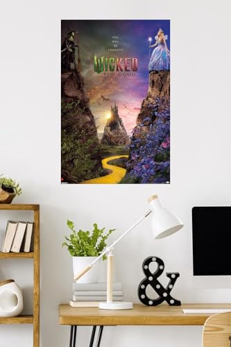 Affiche murale Wicked 2025 papier satiné haute résolution 34 x 22.4 - 3