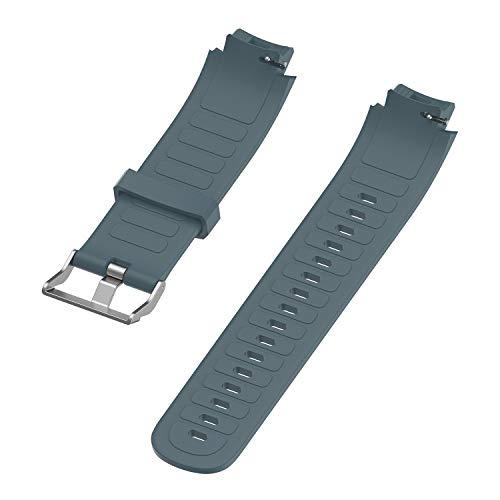 Pulseiras de relógio adequadas para Amazfit Verge, 2 unidades de silicone colorido de silicone para
