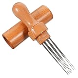 Réalisation rapide : cet outil à broder à l’aiguille permet de réaliser rapidement des projets, garantissant ainsi aux utilisateurs de matériel de feutrage à l’aiguille de terminer efficacement leurs tâches de feutrage de la laine. outil de feutrage, poignée pour aiguille à feutrer