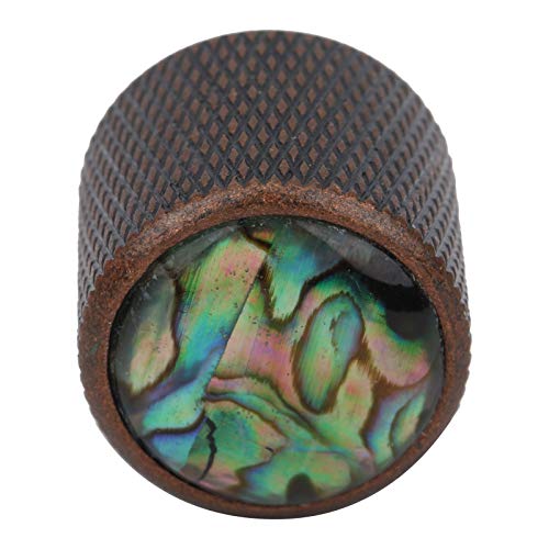 Demeras Electric Guitar Knobs, Tone Volume Control Knob Volume Knob Guitar Potentiometer Knob For Electric Bass (Bronze, Caibei) #TOP5