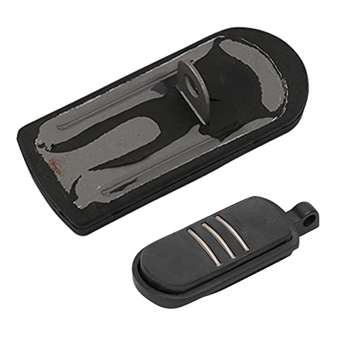 Himiki Motorcycle Highway Pegs Adjustable Foot Peg Compatible With Softail Sportster Electra Road Glide Road King Street Glide With 1.25" Engine Guard Matte Black Long Angled #TOP7