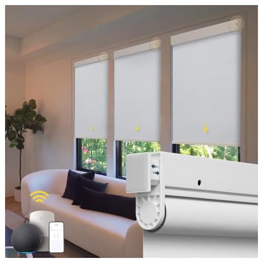 Motorized Cordless Electric Window Blinds