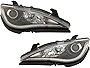 Evan Fischer Driver and Passenger Side Headlight Set of 2 Compatible with 2017-2020 Chrysler Pacifica CAPA - CH2519153C, CH2518153C