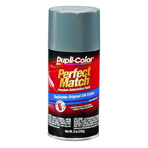 Image of Dupli-Color E7 General Motors Exact-Match Automotive Paint - Aerosol Gray Metallic 8 oz., Single (BGM0534)