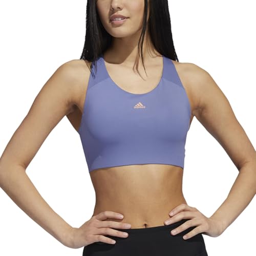 adidas Women's Standard Ultimate Alpha Bra, Orbit Violet/Black, X-Small