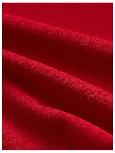 WDIRARA Girl's Bow Ruffle Hem Short Holiday Dress Sweetheart Neck Puff Long Sleeve Dresses4