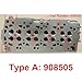BCXFORK Cylinder Head Compatible for Nissan YD25 YD25DDTI Engine Navara D40 Frontier D22 Pathfinder R51 (Complete Cylinder Head, Type A 908505)