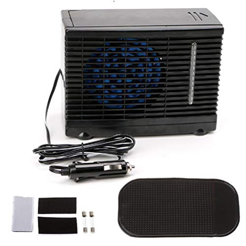 GVFTG Ventilador de ar condicionado de 12V para carro, resfriador de ar portátil para carro, ar cond