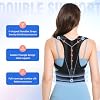 babaka Posture Corrector for Women and Men, Adjustable Full Back Support, Upper and Lower Back Pain Relief, Back Brace, Shoulder Straightener, Scoliosis, Hunchback, Thoracic, Spine Corrector (Small, Waist: 25''-31'')