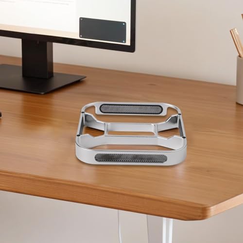 Soporte de refrigeración Mac Mini con filtro de polvo integrado y base estable 2
