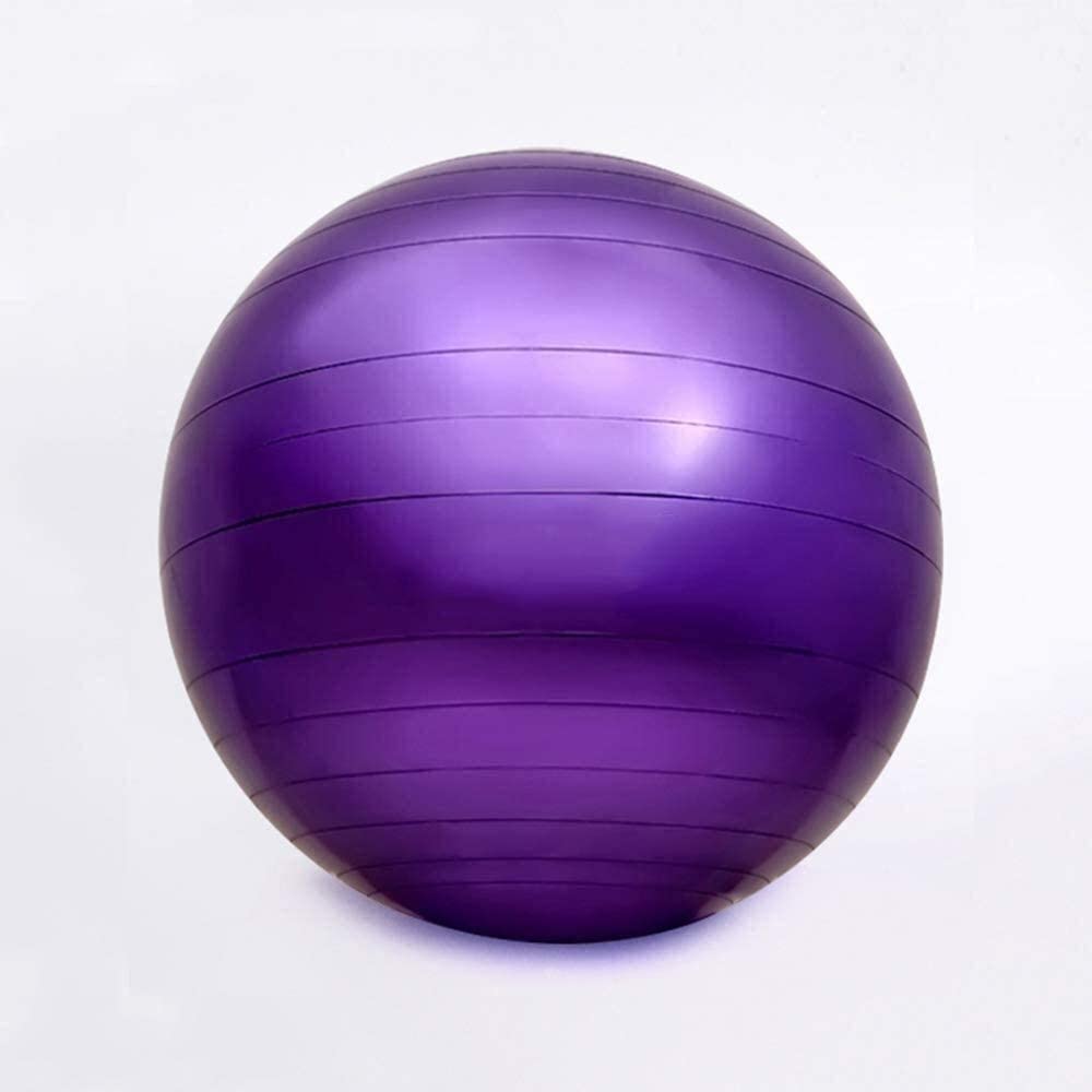 Piłka do fitnessu Piłka do pilatesu Joga Odchudzanie Kształtowanie Fizjoterapia Pomoc w dostarczaniu Zrównoważona piłka treningowa(Purple,85cm)