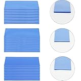 ✿Paquete: Almohadillas de Silicona conductoras térmicas, color: azul, tres tamaños: 20x67x0.5mm * 10 piezas, 20x67x1.0mm * 10 piezas, 20x67x1.5mm * 10 piezas.