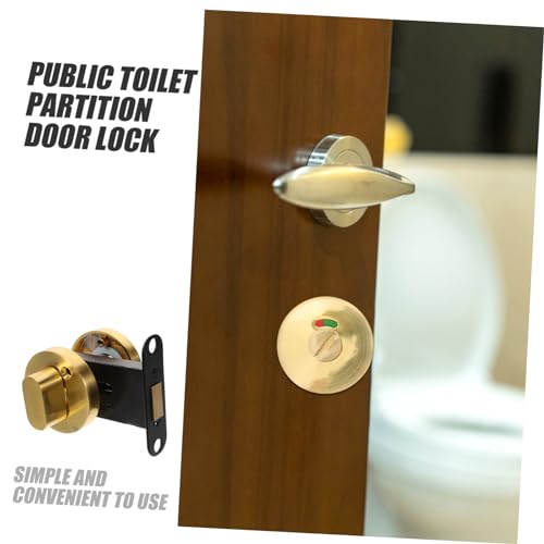 Serrure pour toilettes publiques à signalisation occupée vacante robuste