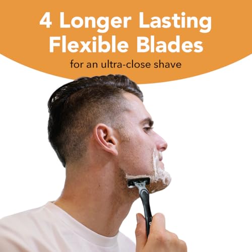 BIC Flex 4 Sensitive Men's Disposable 4-Blade Razors, 10-Pack - image 2