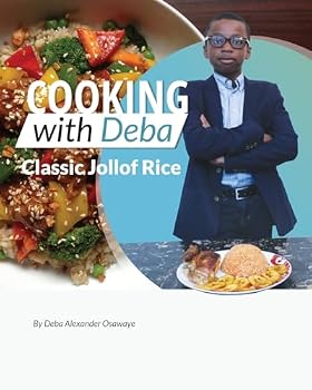 Paperback Cooking with Deba - "Classic Jollof Rice" Book