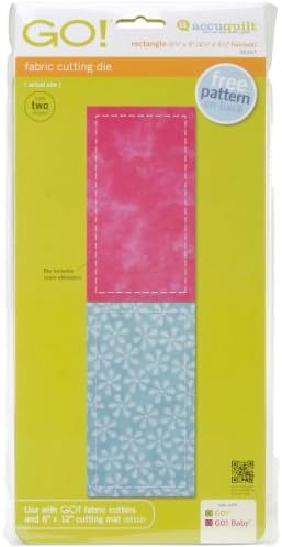 AccuQuilt GO! This & That Fabric Cutting Dies-GO! Rectangle