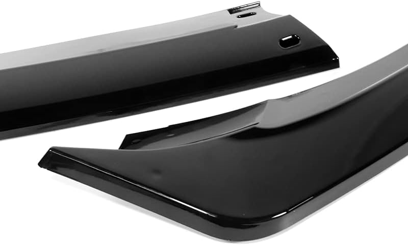 3PCS Front Bumper Lip Kit fit for compatible with 2021-2024 Kia Optima K5, STP-Style Splitter Trim Protection Spoiler, Air-Dam-Chin-Diffuser (Painted Black)