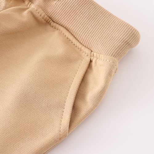 Toddler Boy Girl Cartoon Pattern Sweatpants Cotton Drawstring Elastic Waist Sport Jogger Pants with Pocket Age 2T-7T4