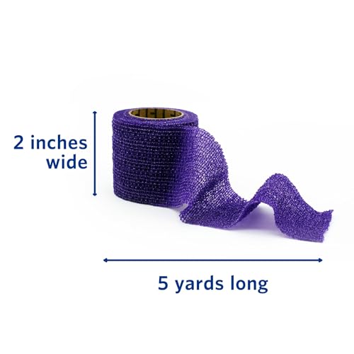 OVIK Health PetFlex Color Pack – Flexible Self-Adhering Elastic Bandage for Wound Care – First Aid Wrap for Small Animals Like Dogs, Cats, and Other Pets - 2 inch, 6 Rolls