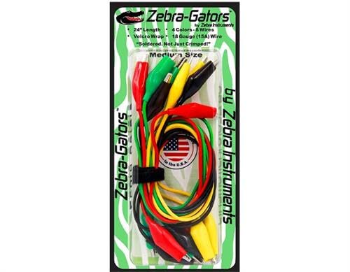 Med Zebra-Gator 8 24in Jmpr Wires 15A