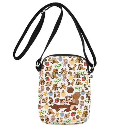 Sac à bandoulière Chip squirrel pour vos balades en ville et parcs