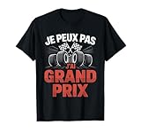 circuit course automobile etats unis Parfait si tu es accro de formule 1 et de course automobile, slogan drôle Je peux pas jai grand prix pour les dimanches de grand prix, week ends au circuit ou soirées F1 en famille et entre amis.