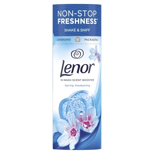 Lenor Laundry Perfume In-Wash Scent Booster Beads 6 Packs x 176g - Spring Awakening, Long-Lasting Freshness Up to 12 Weeks in Storage