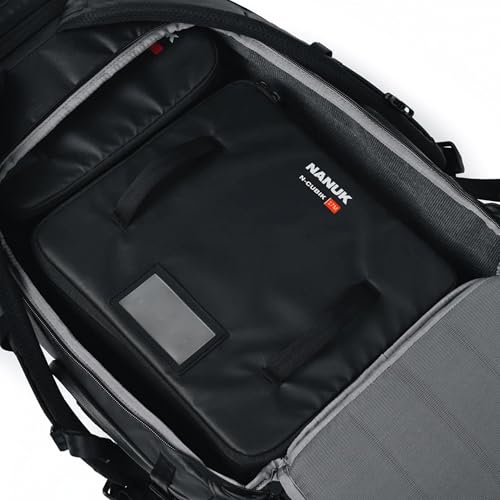 Image of NANUK N-Cubik 17M Camera Bag Insert - Medium Water-Resistant Cube - Shockproof Protective Camera Insert for Backpack - Perfect for Tech Gear & Accessories (11.4 inch x 13.3 inch x 6.6 inch)